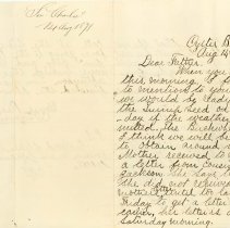 FX88-19-3-4 Chas DK Letter To Father Sol