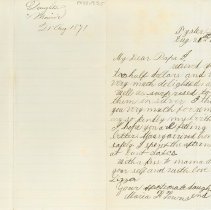 FX88-19-3-5 Maria Letter To Father Sol