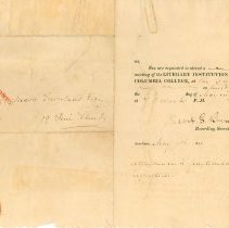 FX88.21.2.8.1 Jacob Townsend Columbia Invitation