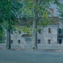Watercolor of Raynham Hall Museum