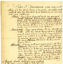 Peter S. Townsend Will