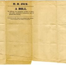 House of Representatives Bill