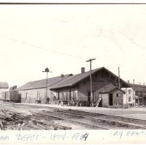 Potsdam Depot pre-1914 (neg., 3 copies). Potsdam NY