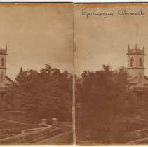 Trinity Episcopal Church. Stereo card.