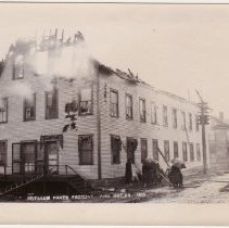 Potsdam Pants Factory fire