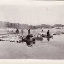 Floating island, Higley Pond, c.1942-43