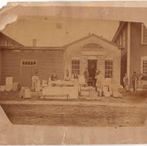 Riley & O'Brien Marble Works, Fall Island c. 1868