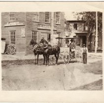 Thatcher milk bottle delivery, Ogdensburg