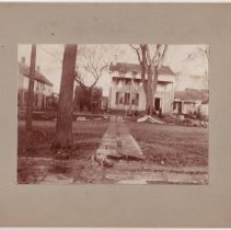 Water main installation, Liberty Knowles house, Market St. 1870