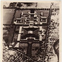 Model of proposed SUC campus, pre-1970