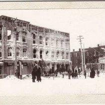 Market St., west side after fire, 1890