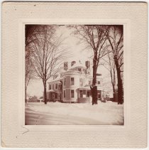 18 Elm St., snow. F.L. Dewey house