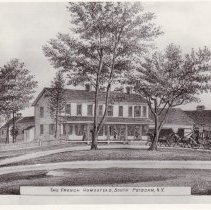 French Homestead, S. Potsdam. Photo of engraving