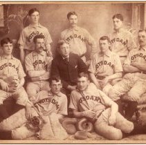 Potsdam Baseball team, Bert Snell, et al. 1893.
