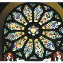 Trinity Episcopal Church, Round Stain-glass Window