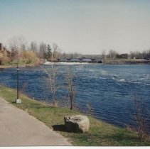 Raquette River, Fall Island and Bridge