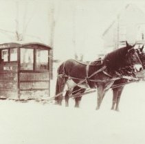 Theobald Milk & Cream Delivery Sleigh or Sled