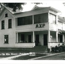 Alpha Chi Rho House Bw-front