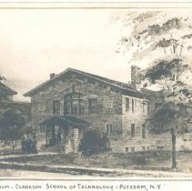 Clarkson Gymnasium Drawing-front