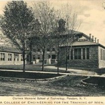 Clarkson Old Main Trees-front