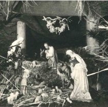 St Mary's Church Nativity Bw-front