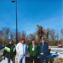 Scott Smalling & FISU Hockey Personnel at Cheel Arena