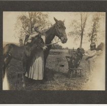 Unidentified Youths With Animals
