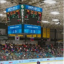 USA vs Hungary Men's Hockey Game at Cheel