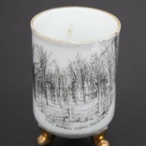 Potsdam Normal School Porcelain Souvenir Toothpick Holder