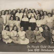 St. Mary's Girls'Choir June 1949