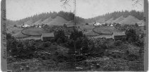 Stereograph of Hoak Ranch, Comptche. (ca.1875?)