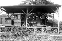 First locomotive, Sacramento.