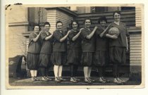Willits High School Girls Basketball Team, 1917