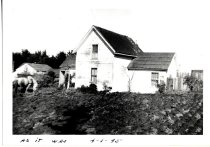 Warners house, front, in 1945.