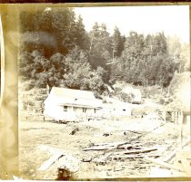 Mendocino Lumber Co.'s cookhouse on Big River flat.