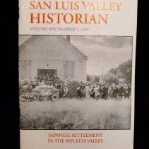 The San Luis Valley Historian