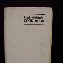 High Alitude Cook Book