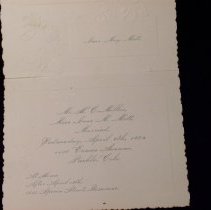 Announcement, Wedding