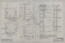 Elevator Shaft Sections and Floor Plans
