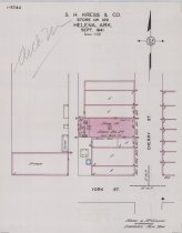 Duplicate Insurance Map of Kress Store Block