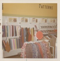 Color photograph of sales floor