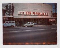 Exterior view of Ben Franklin Store Front