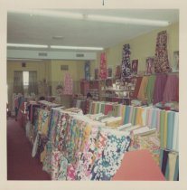 Interior view of Kress fabric section