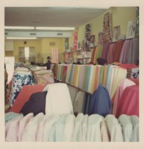 Interior view of Kress fabric section