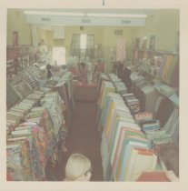 Interior view of Kress fabric section