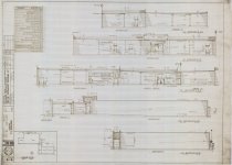Sepia Mirror Image Duplicate of Exterior Elevations (G-L)