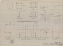 Pencil Drawing of Wall Counter Details