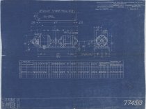 Blue Print Copy of Motor Generator Set