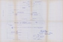Blue Line Copy of Mechanical and Plumbing Floor Plan with Section and Curb Detail