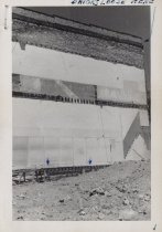 Black and white photograph of Kress empty lot before construction